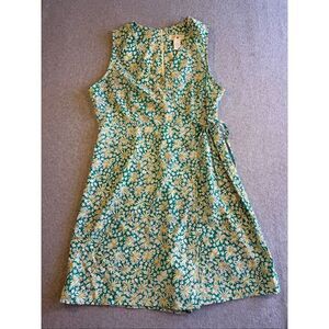 VTG 90’s compagnie international express floral wrap boho dress 11
